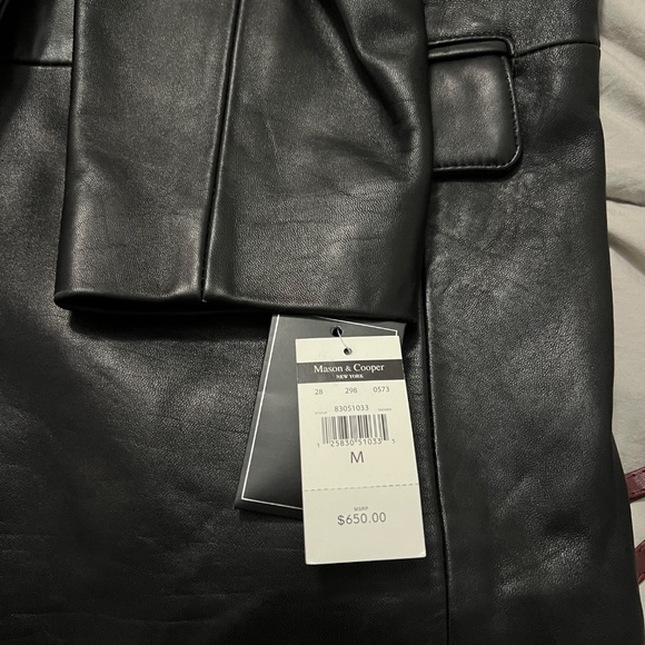 Men’s leather jacket - Picture 2 of 2